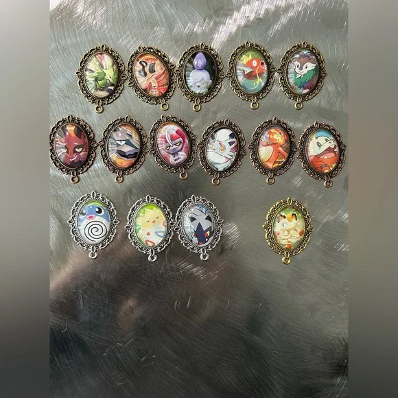 Repurposed Pokemon Card Magnets - Picture 2 of 5